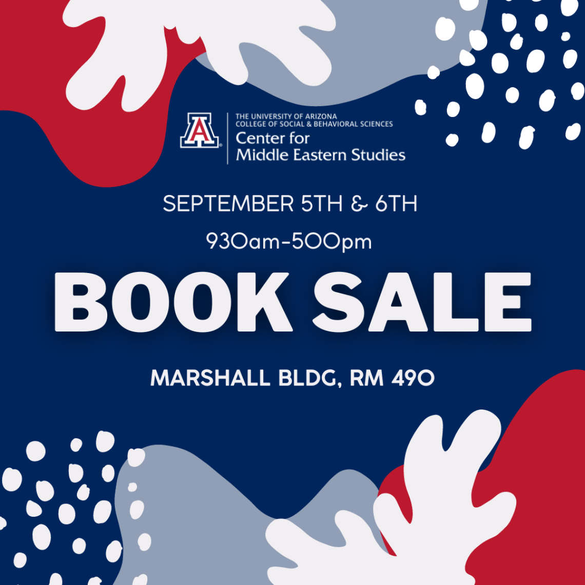 Book Sale September 5th and 6th Marshall Bldg 490