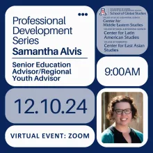 Professional Development Series: Samantha Alvis