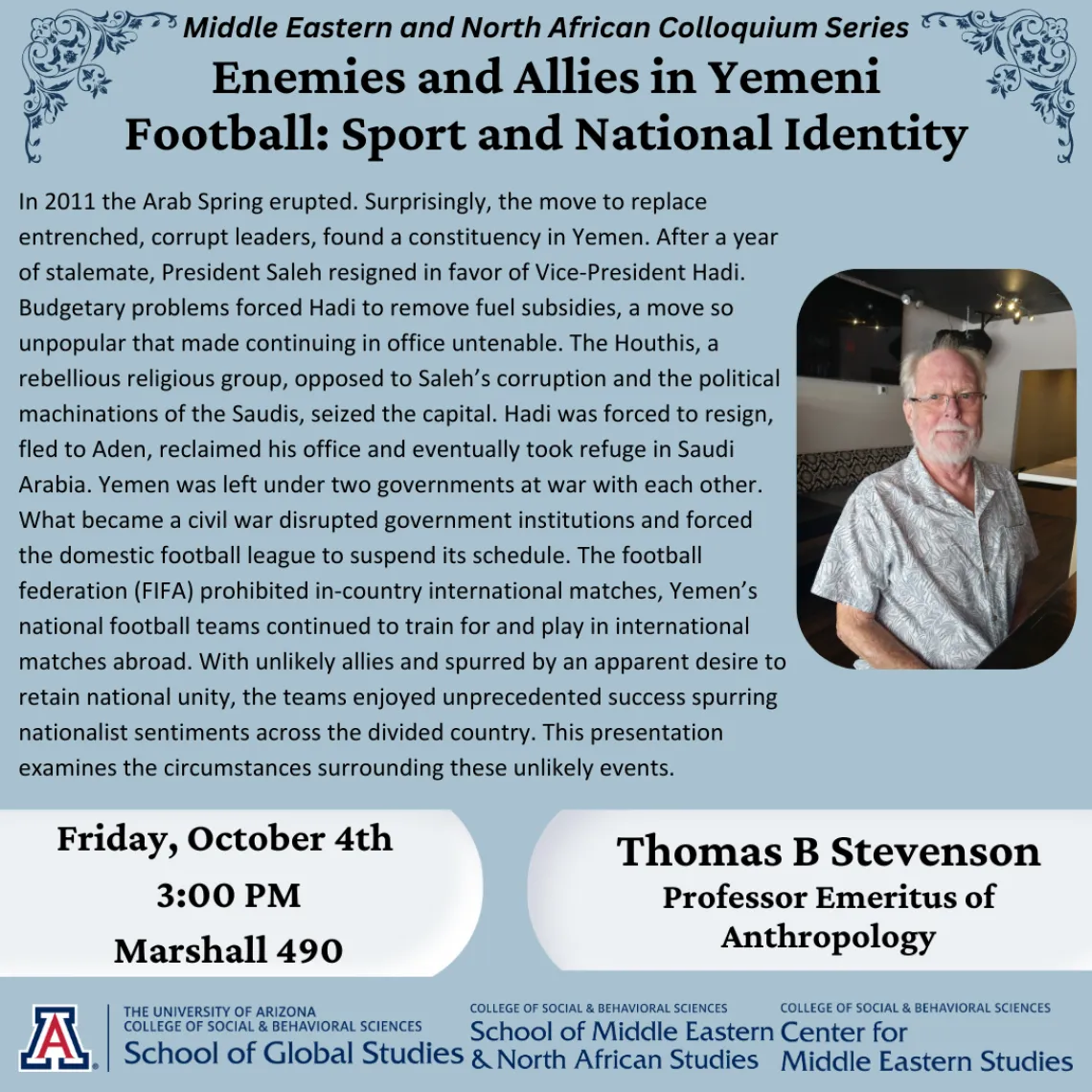 Stevenson colloquium