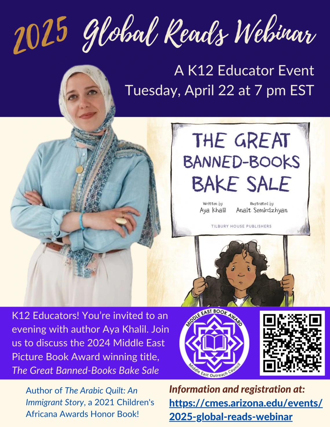Global Reads Webinar flyer