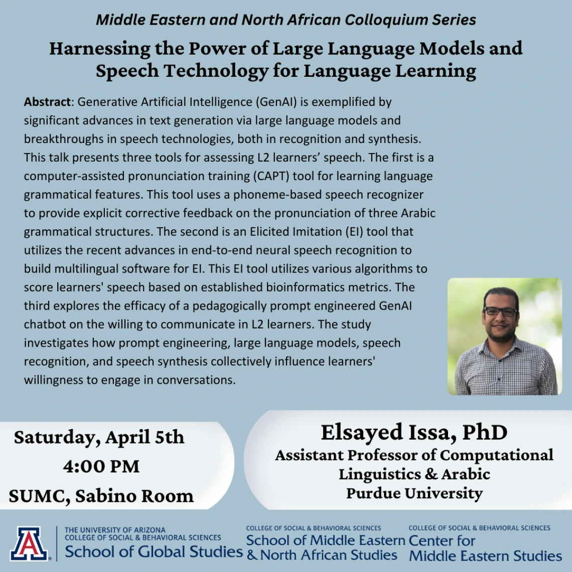 Issa Colloquium Flyer April 5